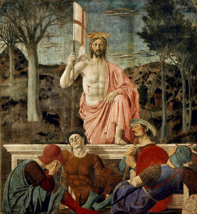 Piero della Francesca, The Resurrection, 1467, Museo Civico of Sansepolcro