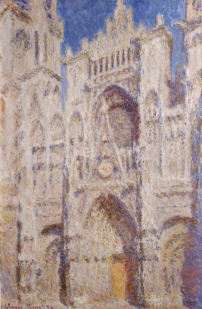 Claude Monet: Rouen Cathedral: The Portal (Sunlight), 1894